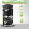 HOAL Nutrition HN-VIT Multivitamin for Men & Women | 24 Essential Vitamins & Minerals with Ashwagandha, Ginseng & Tribulus | Immunity, Energy, Stress & Brain Support | 60 Veg Capsules | 100% RDA
