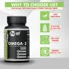 Why choose HOAL NUTRITION Vegan Omega-3 – 100% vegetarian, gluten-free, non-habit forming, banned substance-free supplement