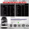 Whey Protein with 24.34g Protein, Full Amino Acid Profile, No Maltodextrin or Spiking