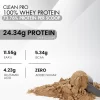 Easily Mixable Clean Label Whey Protein with Digestive Enzymes – Tasty Cookies and Cream Flavor